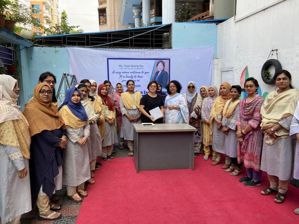 With educators